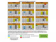 Printable Collections Calendar